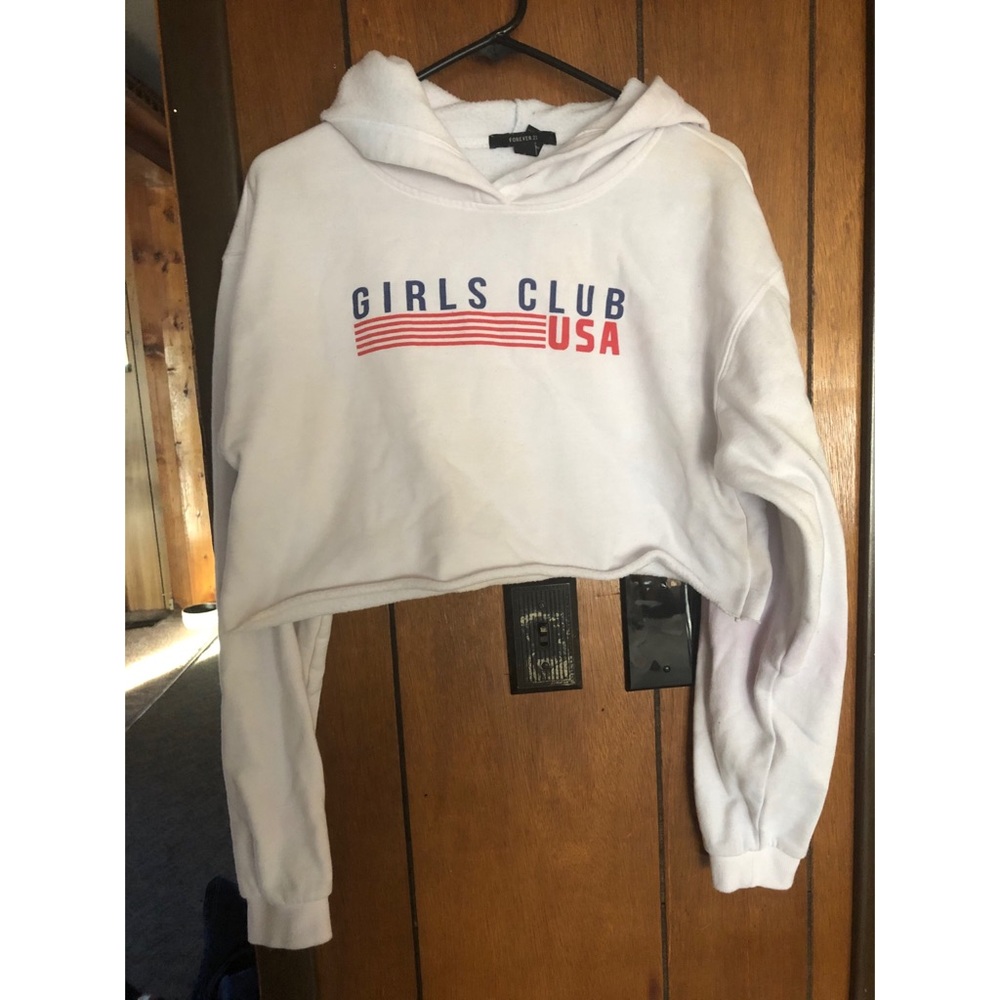 Forever21 Cropped Hoodie